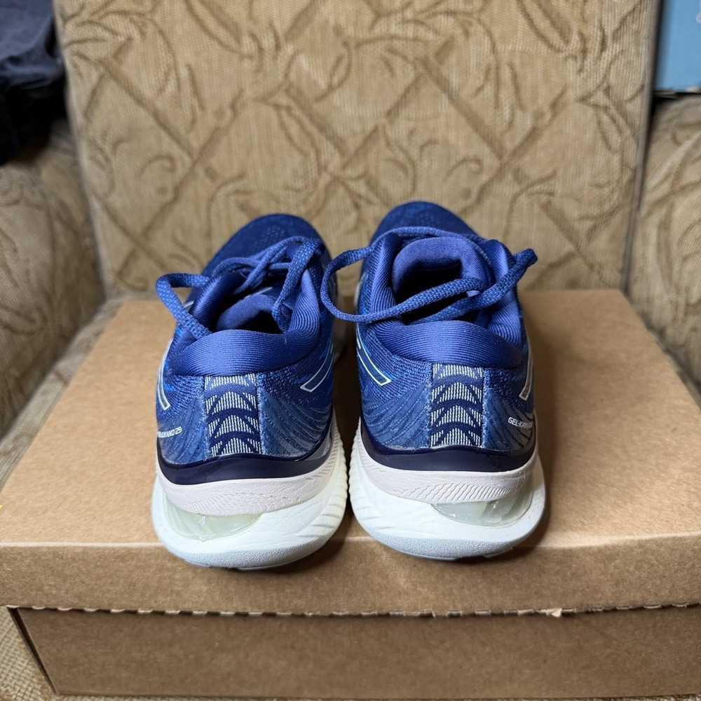 Asics‎ Gel-Kayano 29 Shoes Womens Size 6 Wide Indigo Blue Sneakers Athletic Sky - Picture 6 of 9